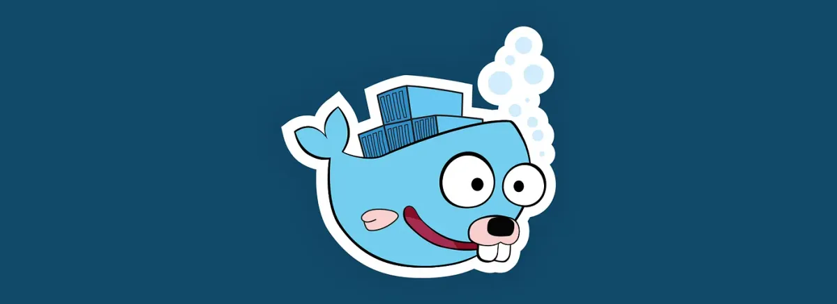 Simple double stage Golang docker image